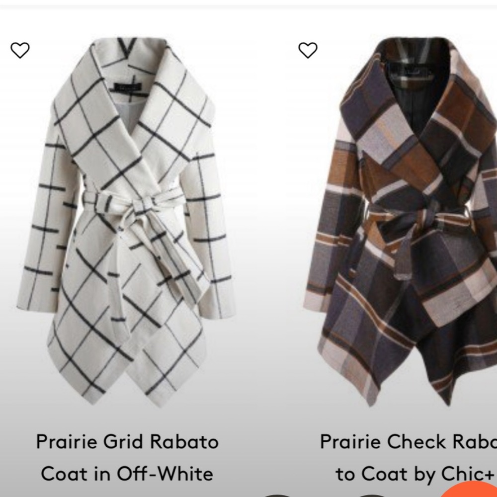 Prairie Grid robots coat in off white